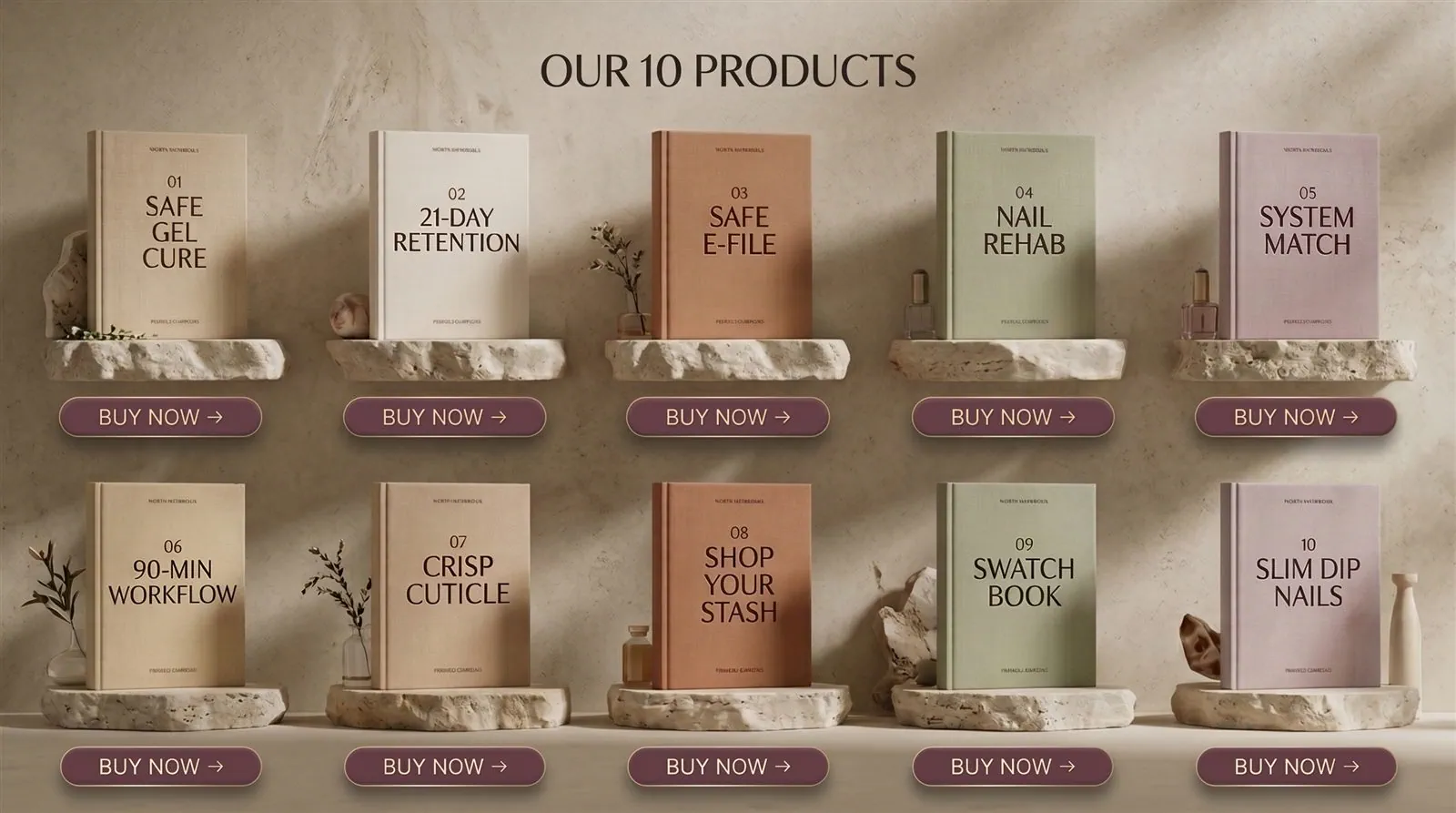 OUR 10 PRODUCTS